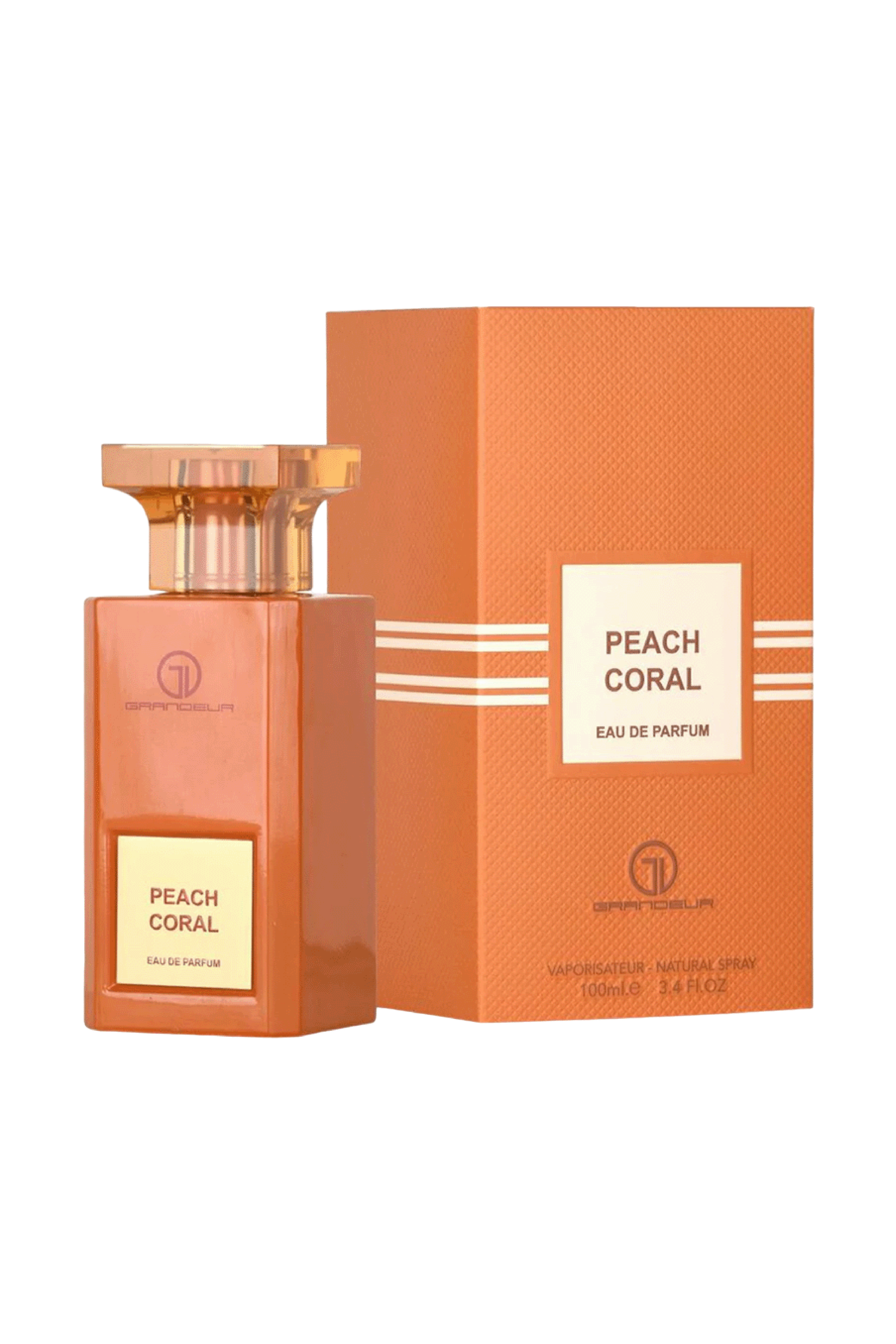 GRANDEUR ELITE PEACH CORAL EDP 3.4 Oz