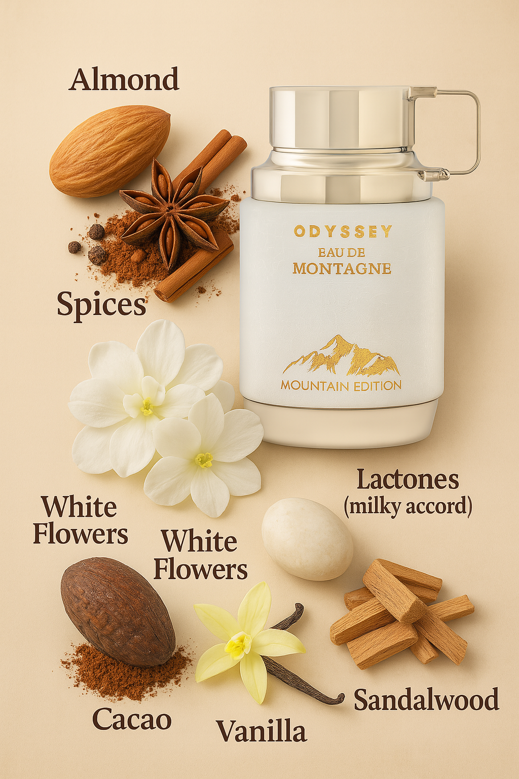 Armaf Odyssey Eau de Montagne U EDP 3.4 Oz