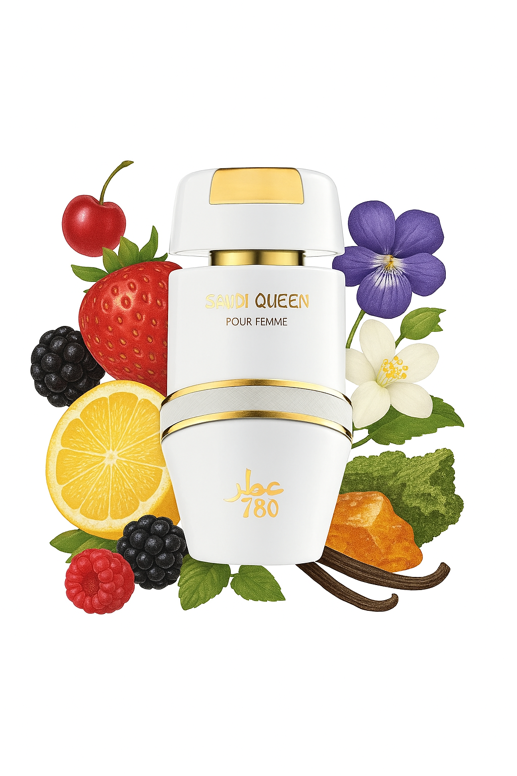 786 SAUDI QUEEN W PARFUM 3.4 OZ