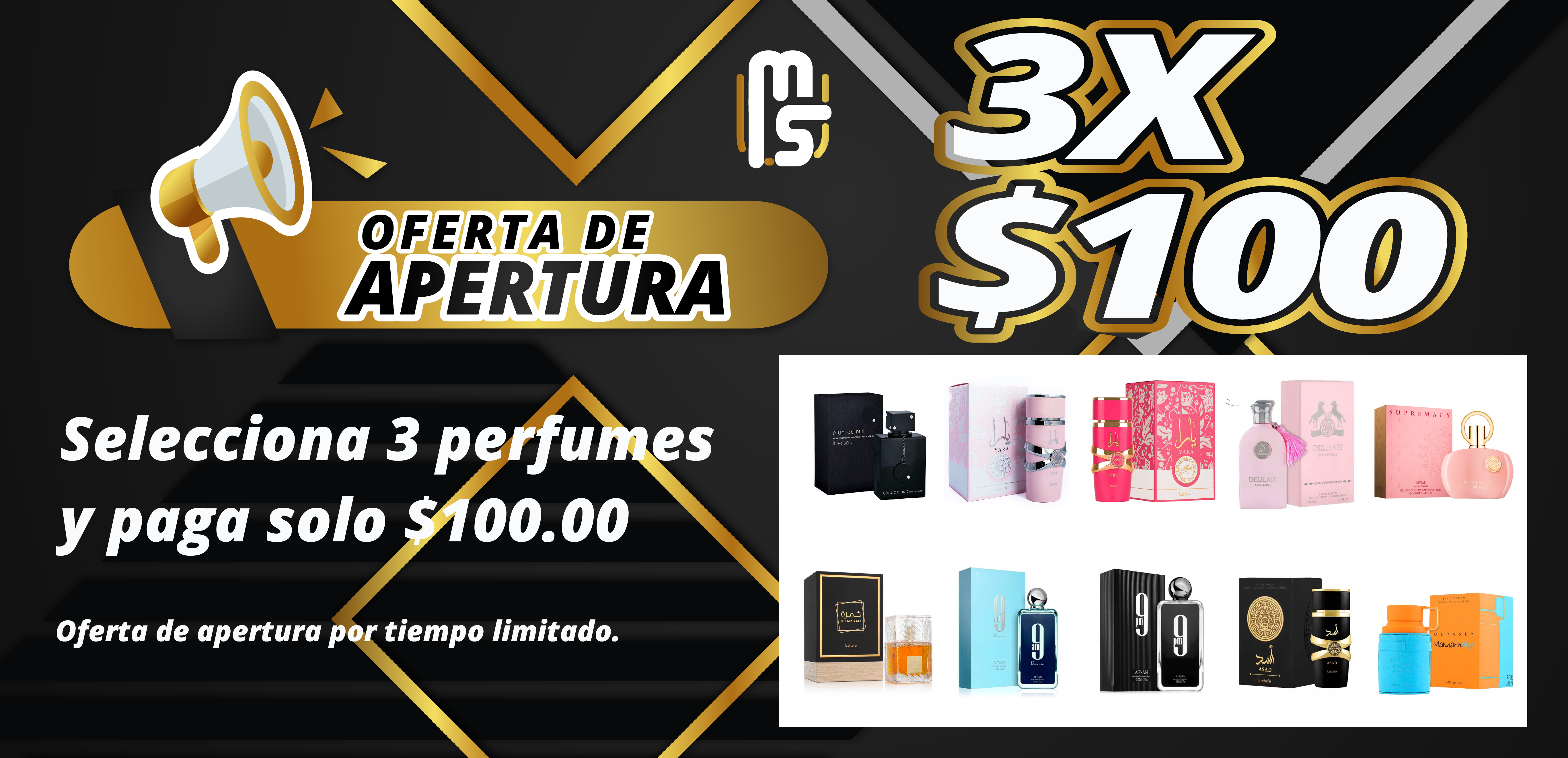 3x100 OFFERT