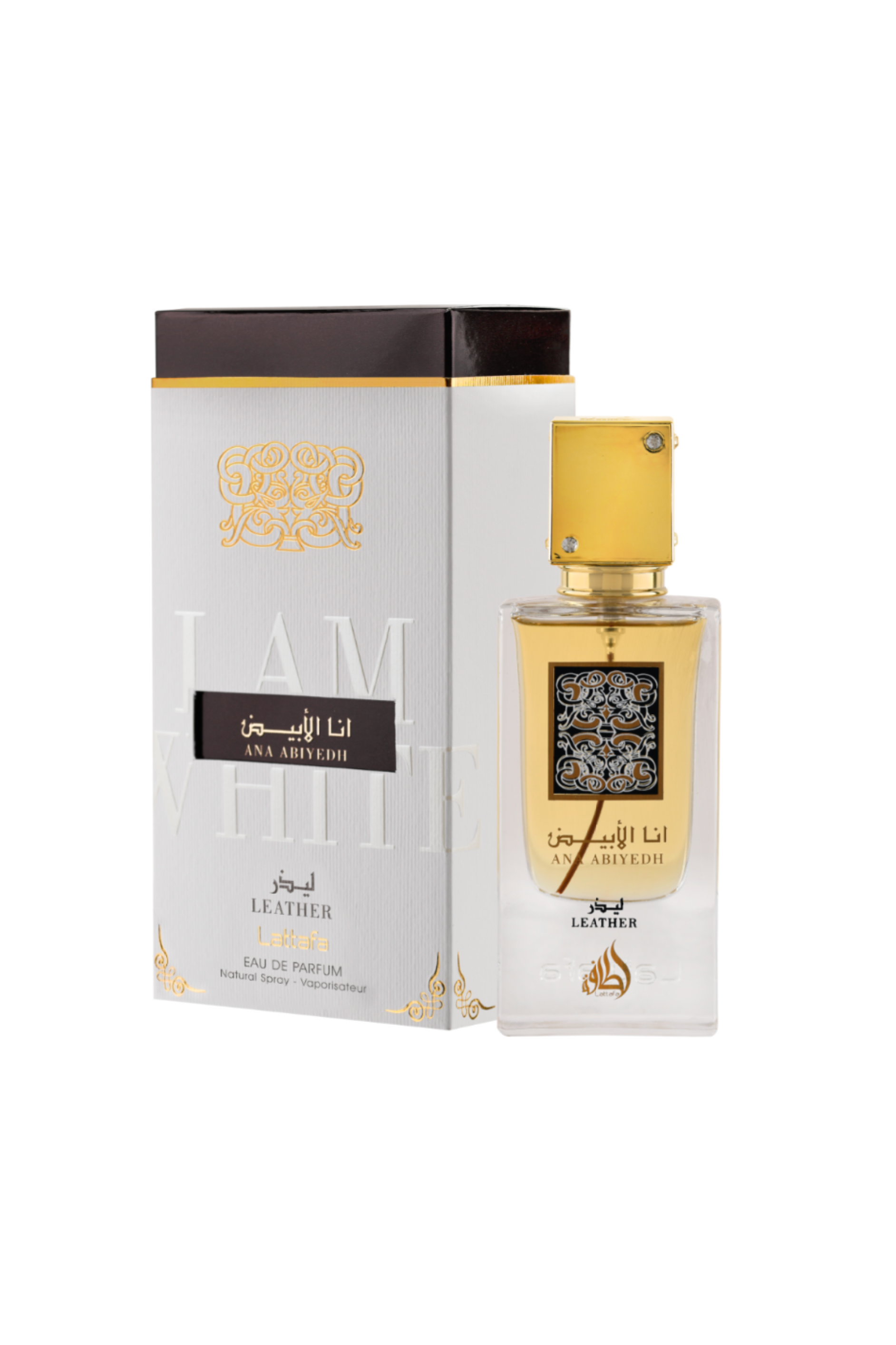 Lattafa Ana Abiyedh Leather U EDP  60 ML