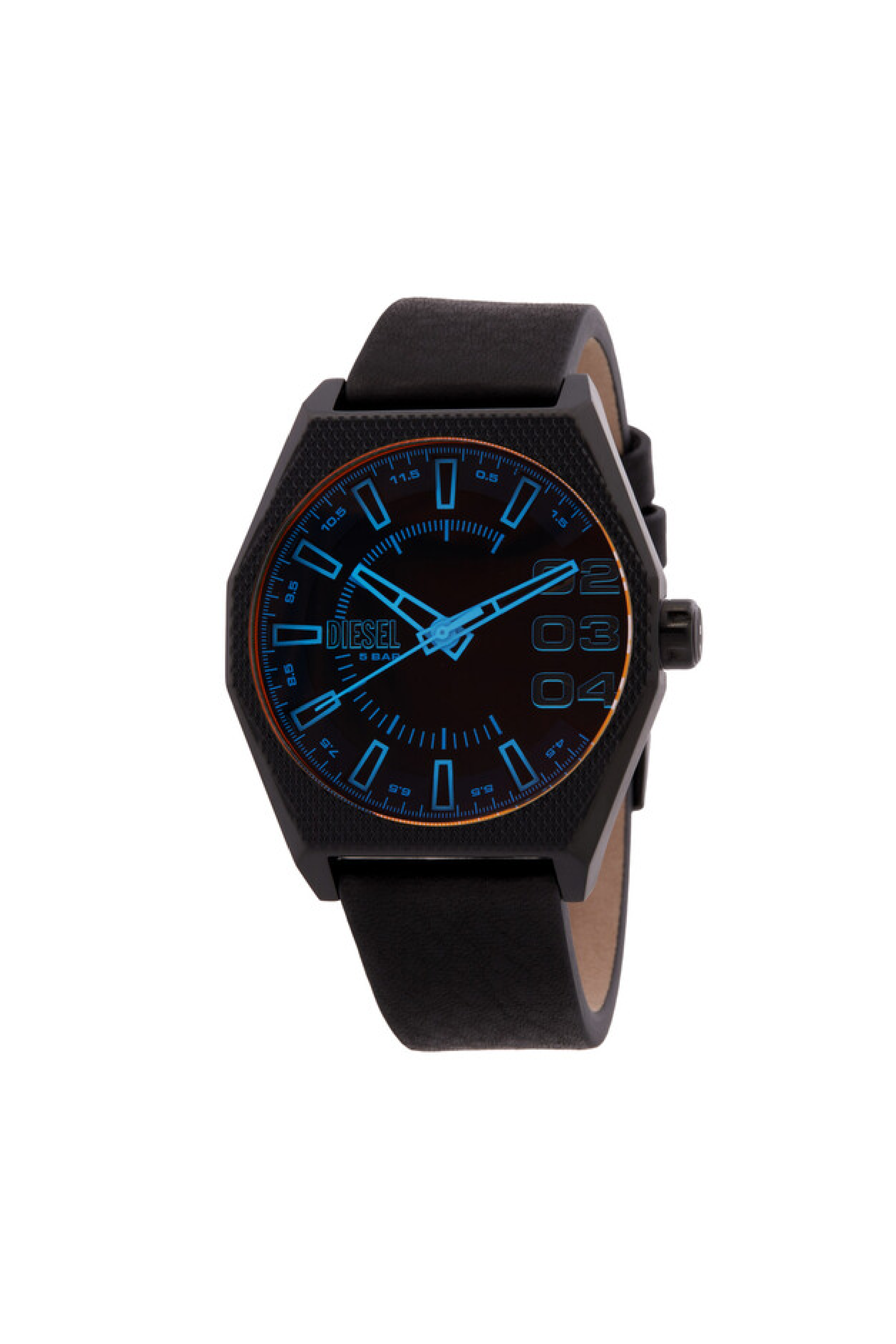 DIESEL Scraper Quartz Black Dial Men's Watch (DZ2175)
