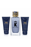 K by Dolce & Gabbana EDT - 3-Piece Gift Set Original Men Perfume