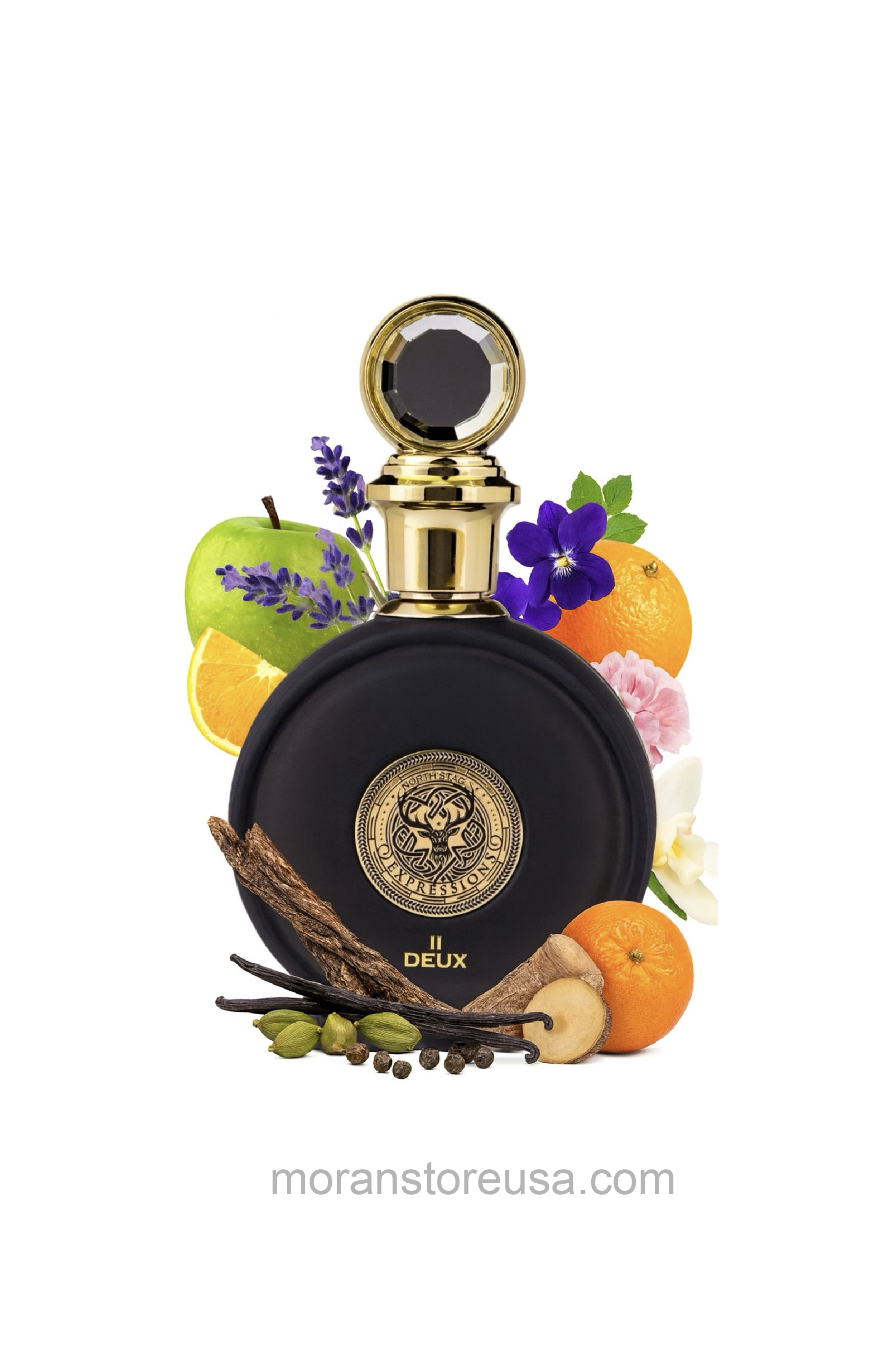 Paris Corner North Stag Expressions II DEUX U Extrait de Parfum 3.4 Oz