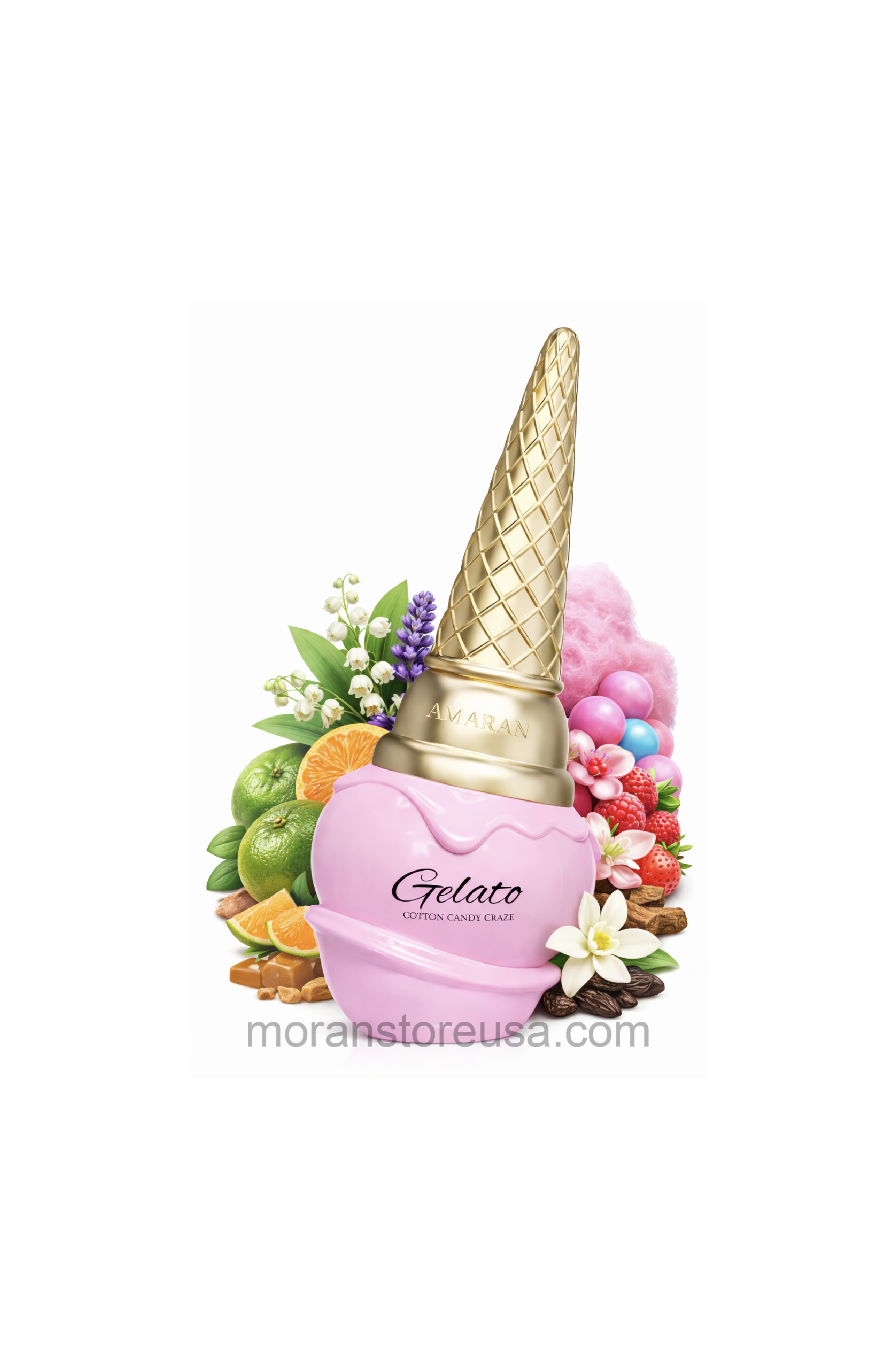 Amaran Gelato Cotton Candy Craze W EDP 3.4 Oz
