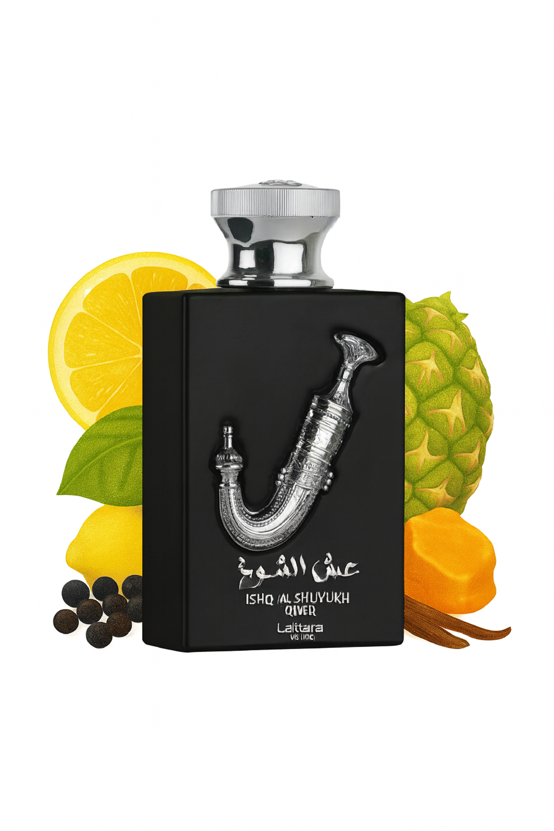 Lattafa Ishq Al Shuyukh Silver U EDP 3,4 Oz