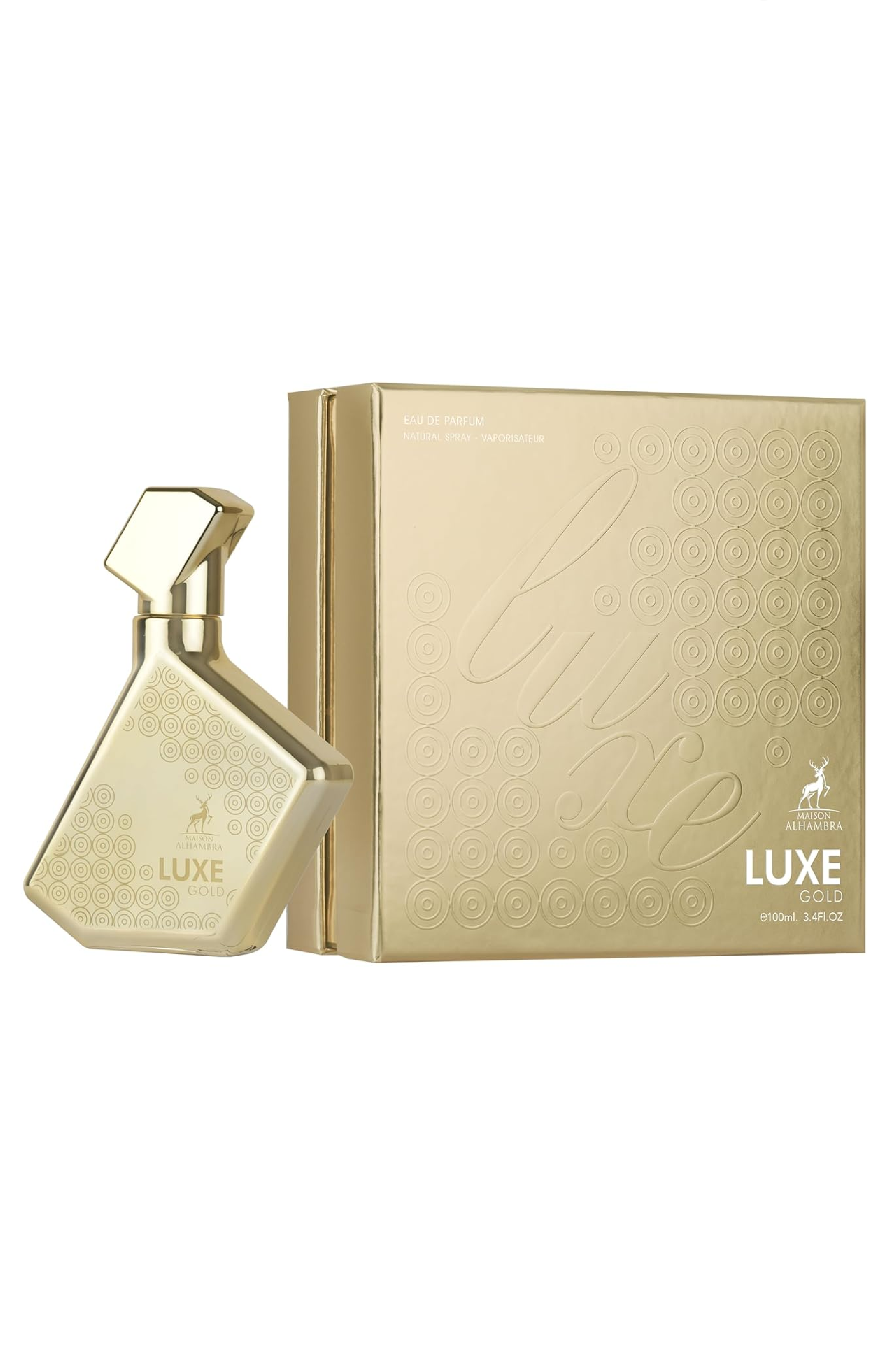 Maison Alhambra Luxe Luxe Gold U EDP 3.4 Oz