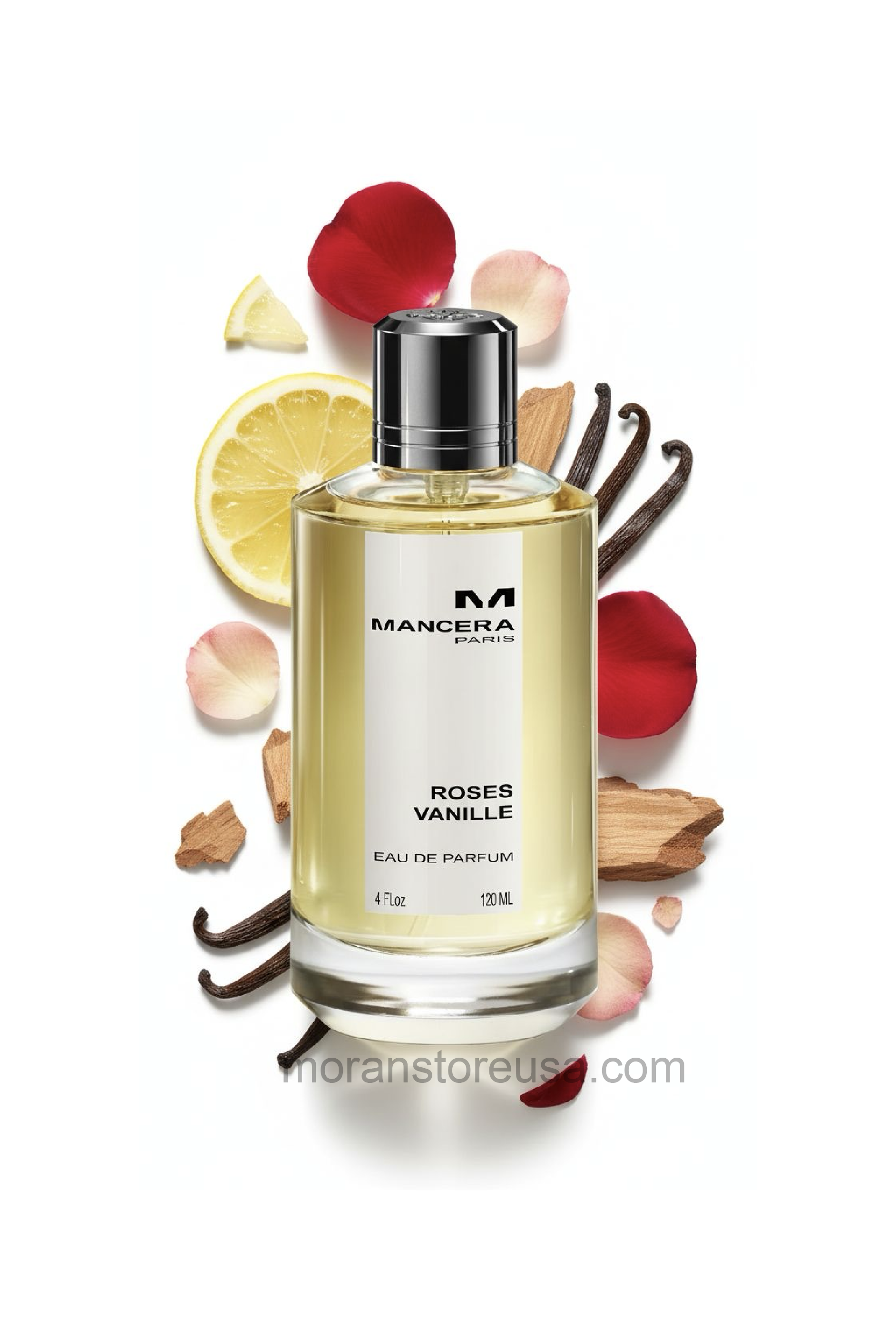 Mancera Roses Vanille U EDP 4 Oz