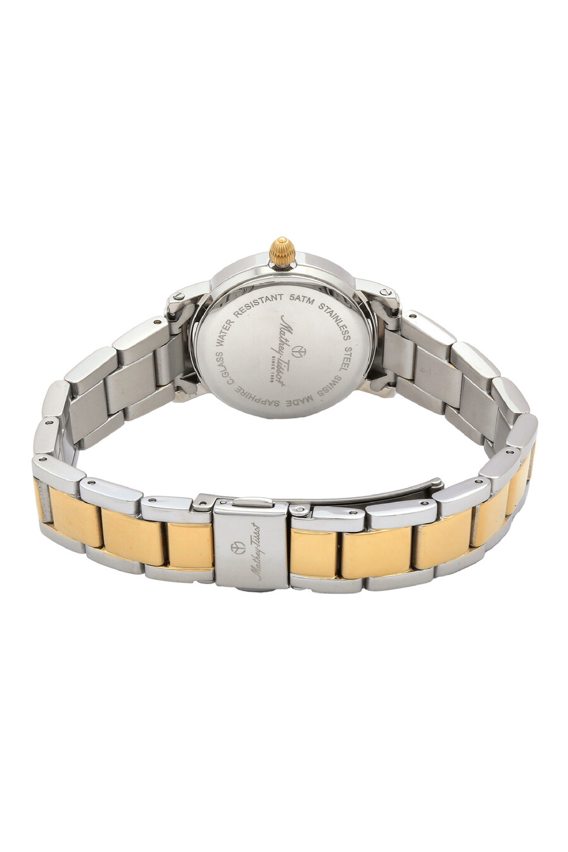 Mathey-Tissot City Gold Dial Ladies Watch