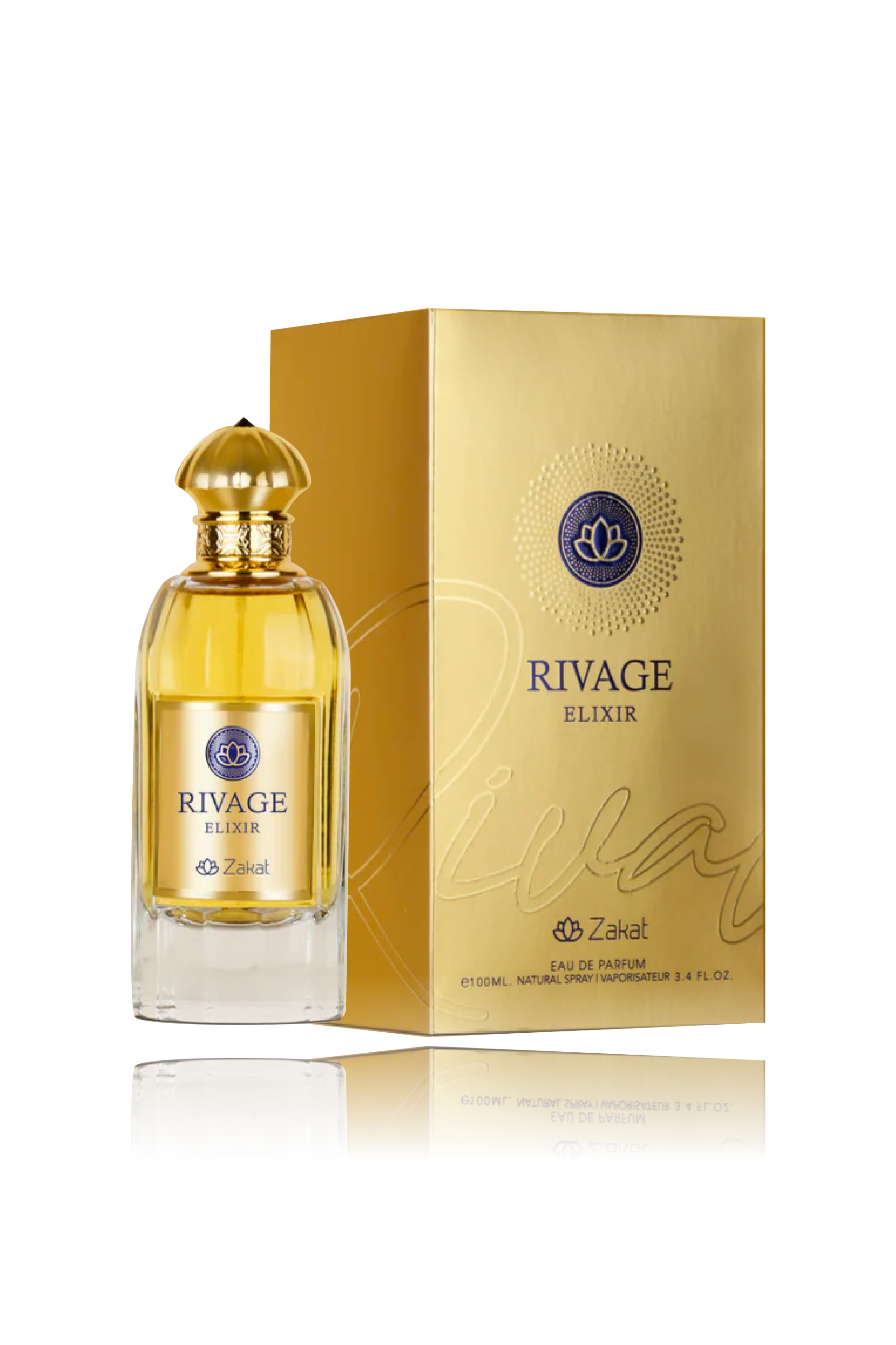 Zakat Rivage Elixir M EDP By Zoghbi Parfums 3,4 Oz