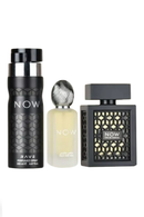 Lattafa Rave Now Black SET 3 pcs W EDP