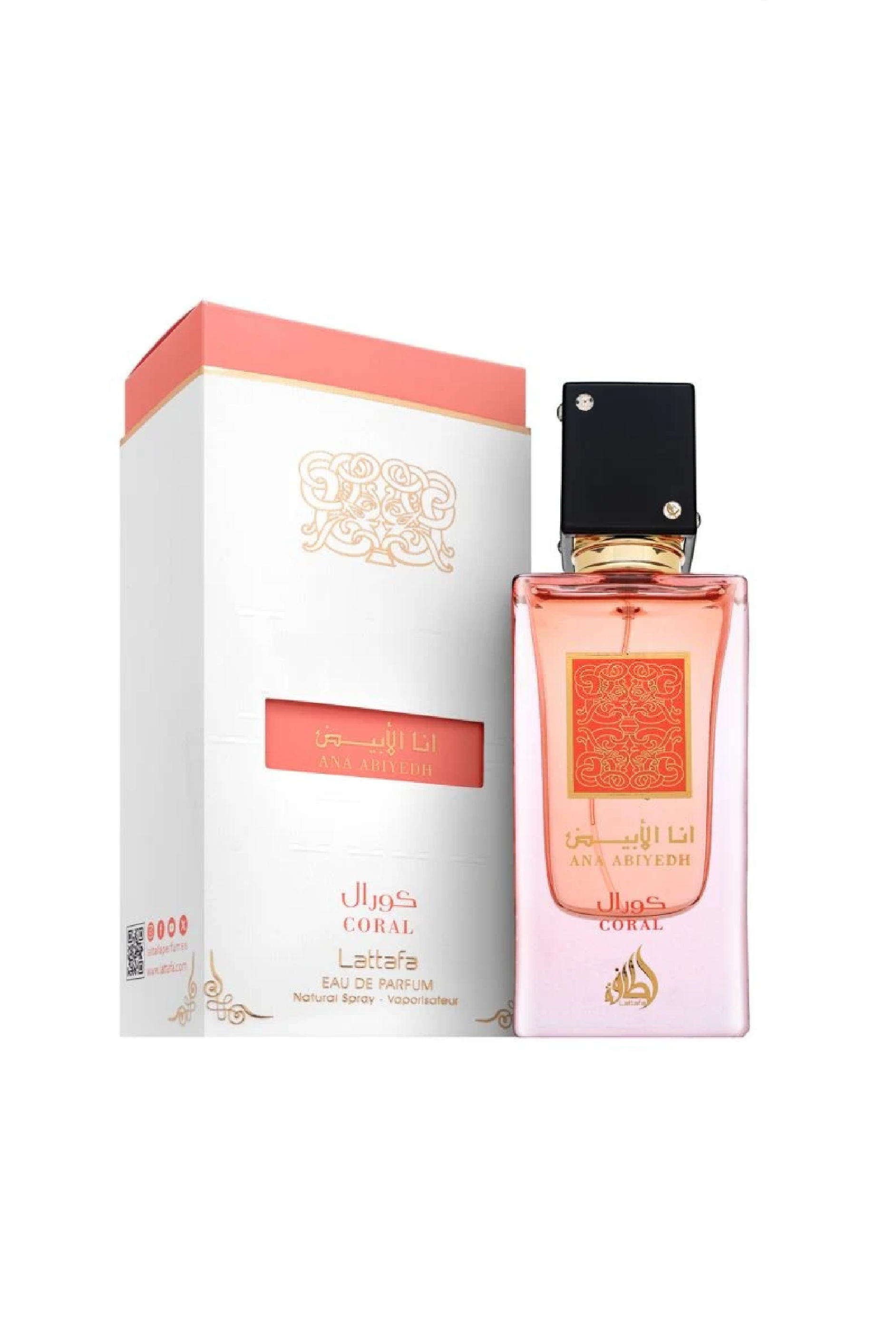 Lattafa Ana Abiyedh Coral W EDP 2.04 Oz