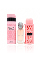 Lattafa Rave Now Pink SET 3 pcs W EDP